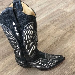 Corral women leather cowboy boots